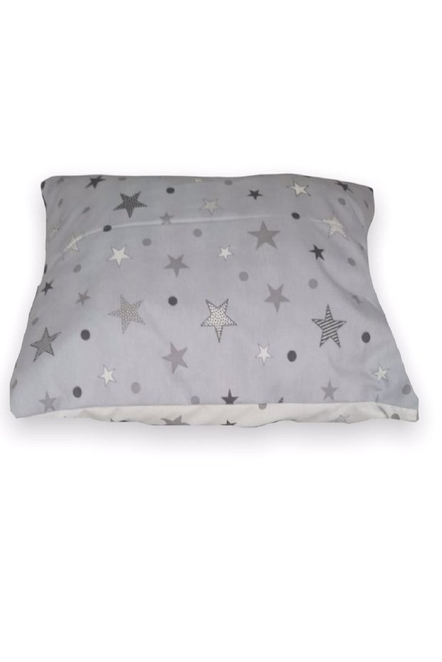 Baby Kids Pillow Case 35X45 cm New Gray Starry