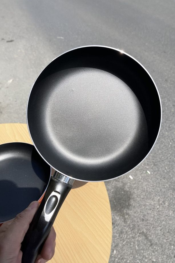 3'lü Teflon Tava Seti 16-20-24 cm Siyah - 3