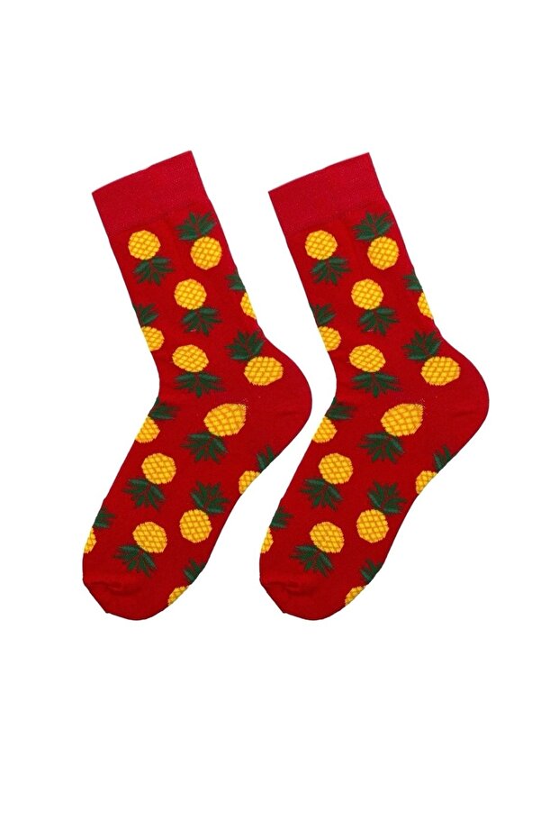 جوارب منقوشة بالأناناس - 1
