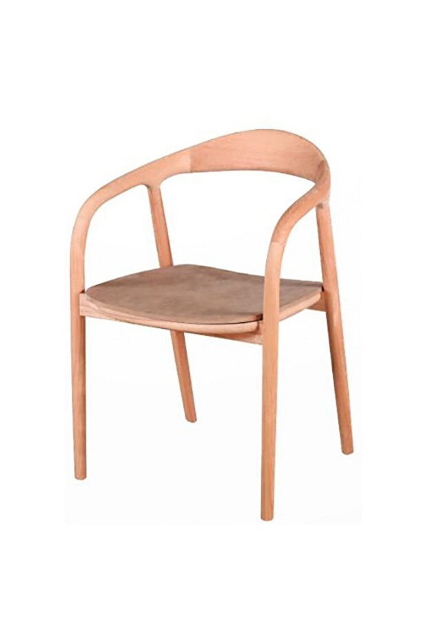 Ceviz Yılan Sandalye Cilasız Ham Ahşap - 1