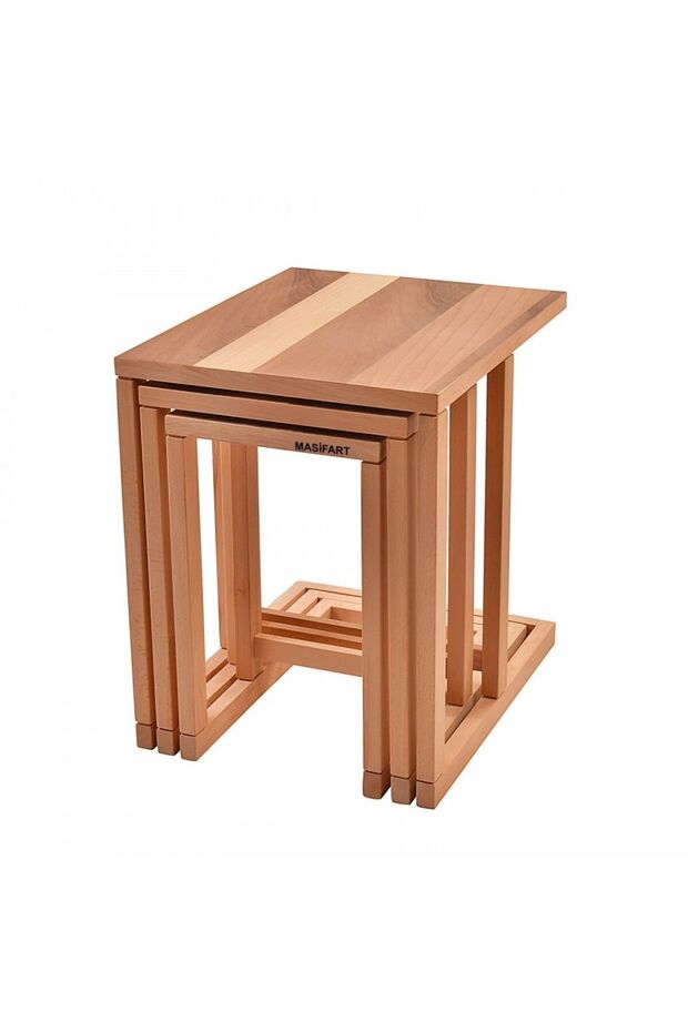 Calyce C Zigon Ceviz Ham Ahşap - 1