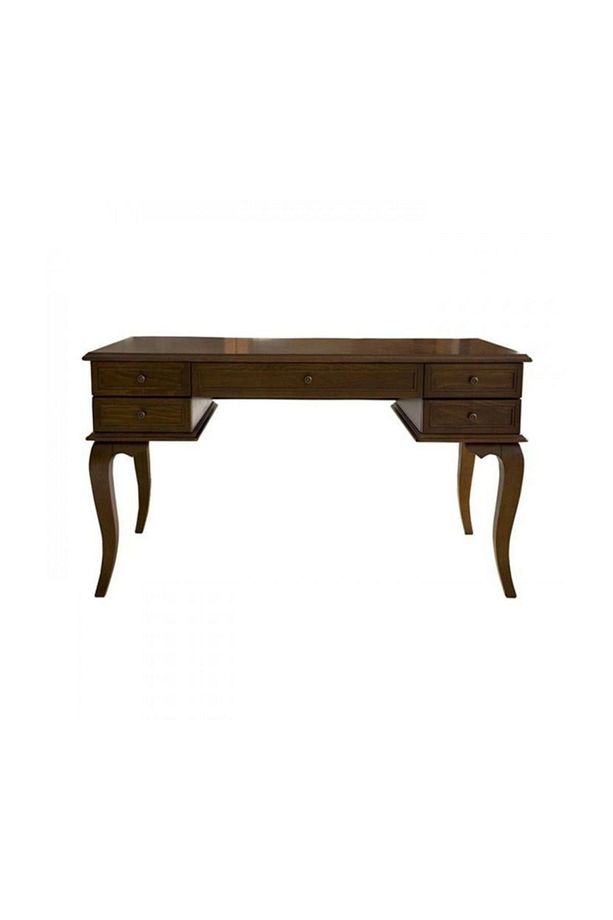 Orfe Ahşap Çalışma Masası 140 Cm Ceviz - 1
