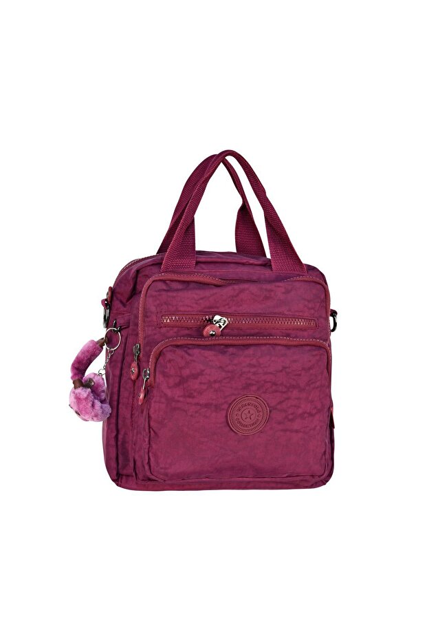Women's Daily Hand and Backpack - Wrinkled Compartment