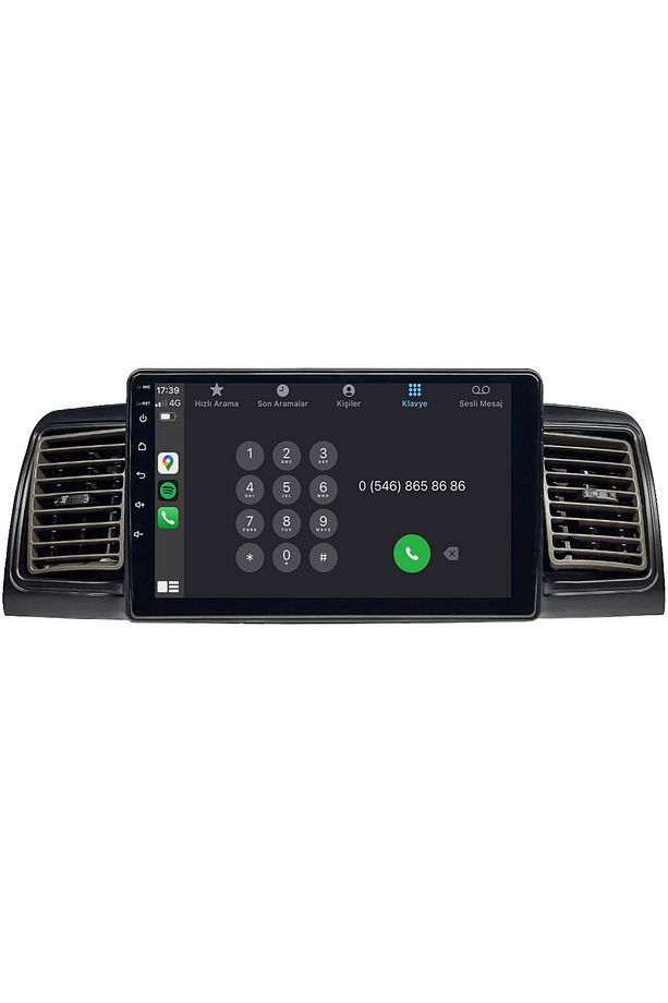 Toyota Corolla Android Multimedya Sistemi (2002-2006) CRV4558XP - 4