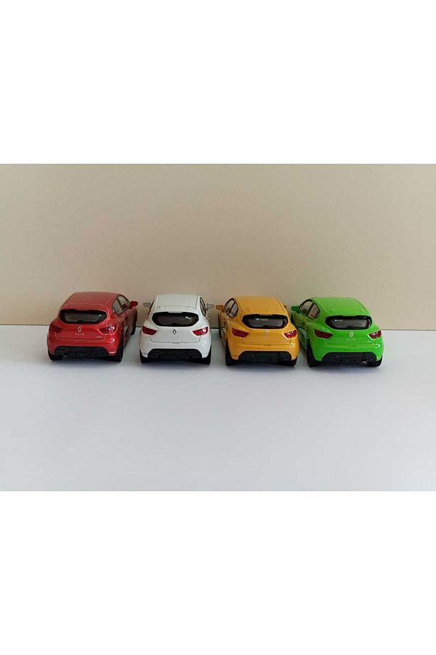 1:36 Renault Clio Rs 4 Metal Model Oyuncak Araba (TEK ADET) ( Plakalı ) - 7
