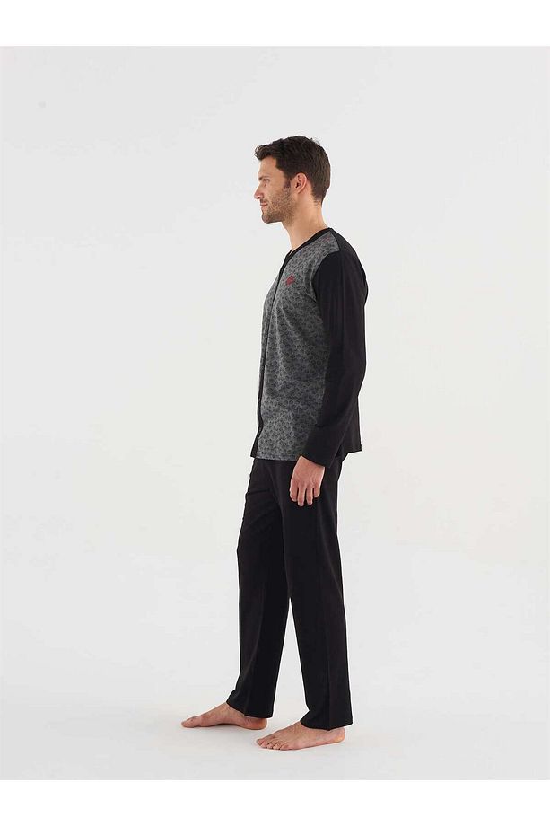 Mod 3736 Erkek Boydan Patlı Pijama Takım 23k - 2