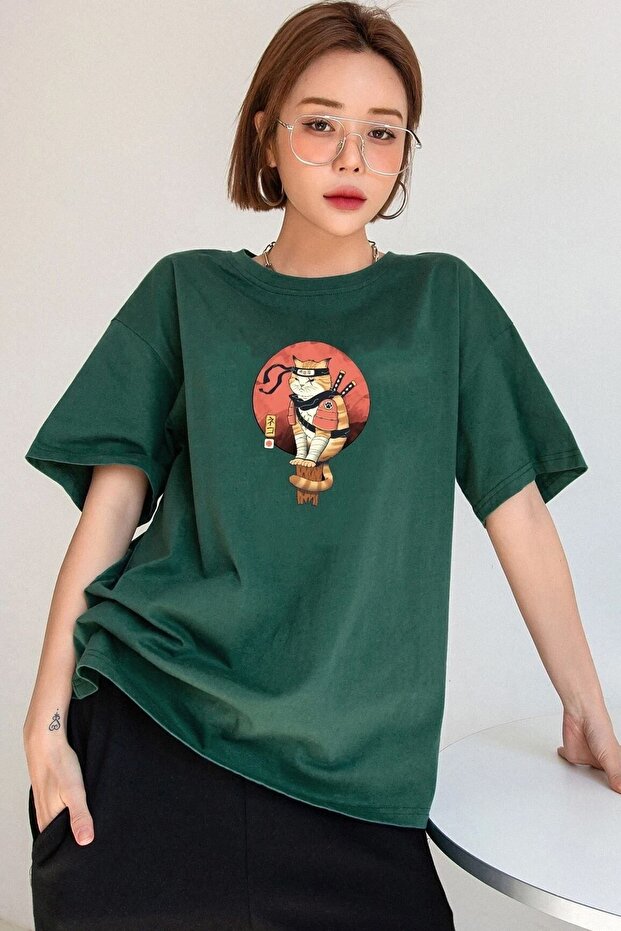 Unisex Shinobi Printed T-shirt