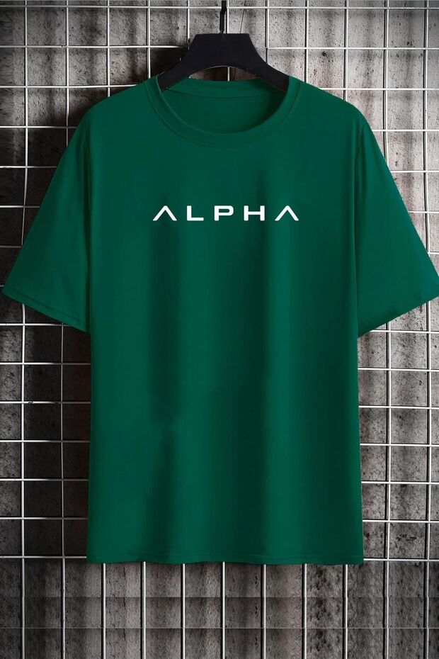 Unisex Alpha Printed T-shirt