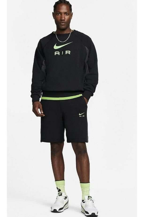 Sportswear Air French Terry FW22 Erkek Siyah Şort KS-DQ4210-011 - 7