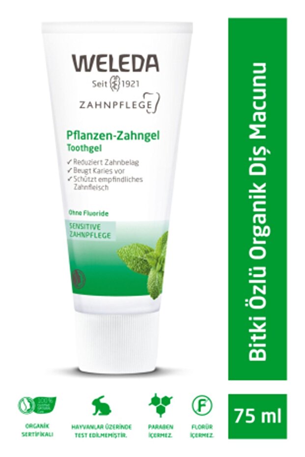 Bitki Özlü Organik Diş Macunu 75ml - 1