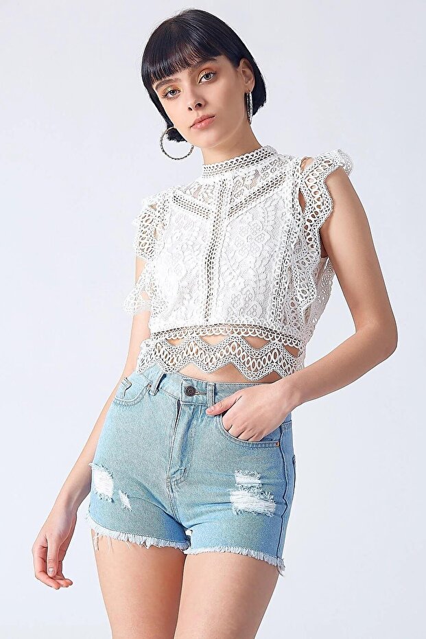 D82030 Kadın Bluz - 6