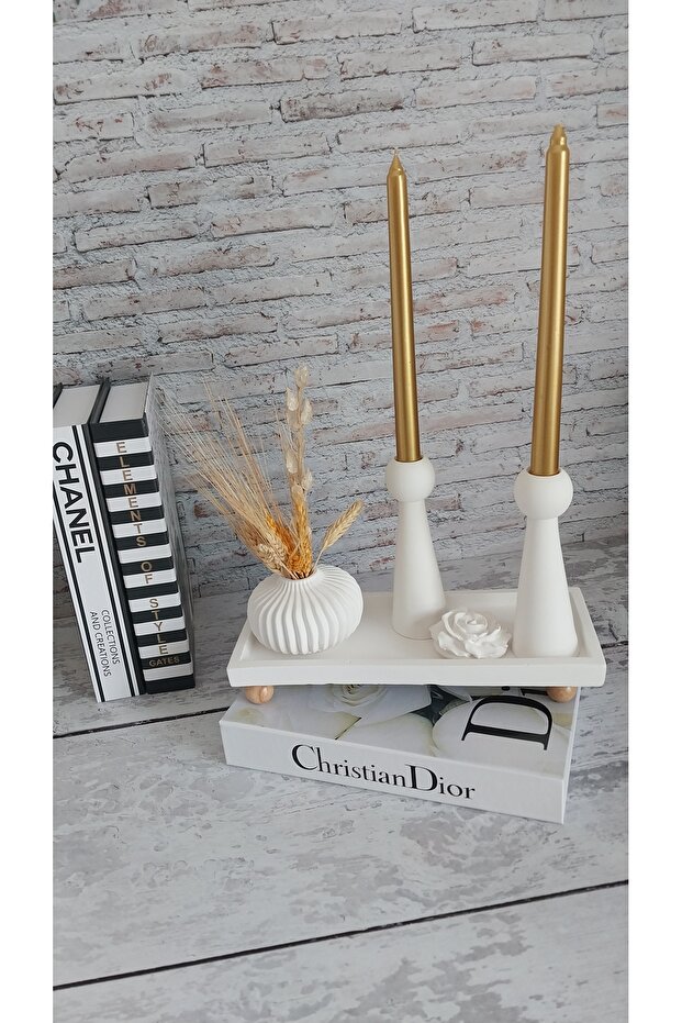 Vazo Şamdan Takım - 3