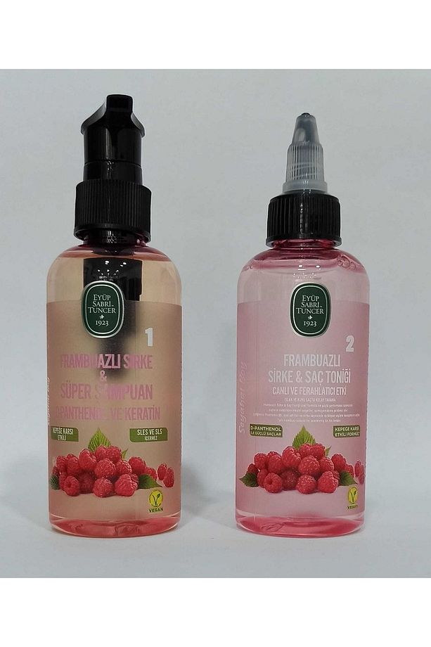 Frambuazlı Saç Toniği 100 Ml Ve Frambuzalı Süper Şampuan 100 Ml, Seyahat Seti - 1