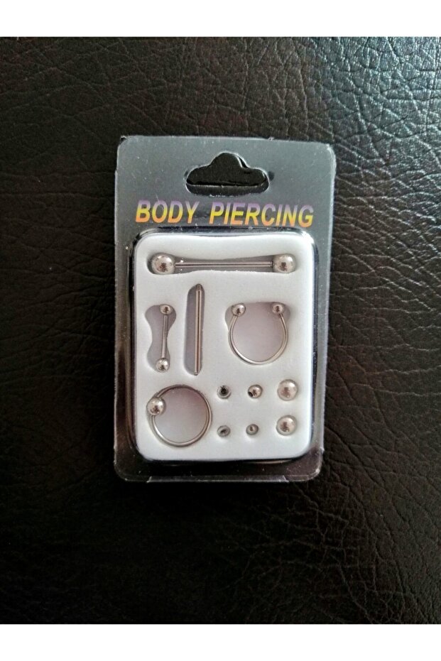 Cerrahi Çelik Piercing Seti - 1