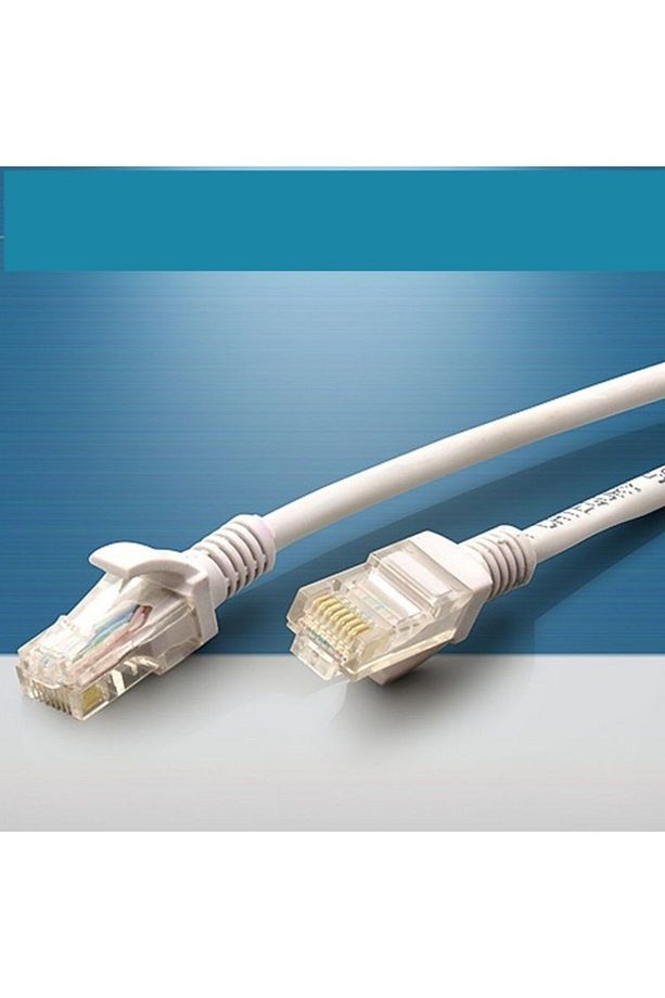 100m Metre Ethernet Cat6 Lan Patch Internet Kablosu Network Ağ Uçları Takılı Test Edilmiş - 1