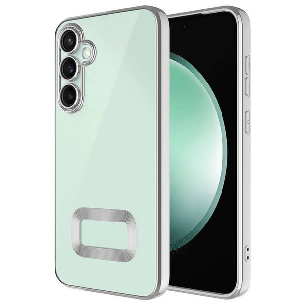 Samsung Galaxy A55 Compatible Logo Showing Camera Protected Colorful Design Case