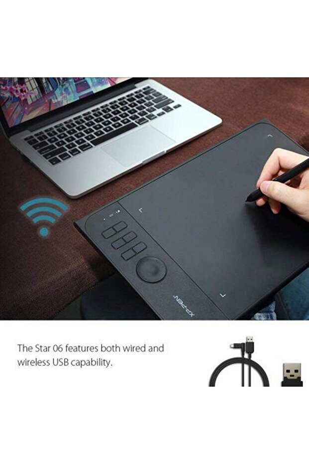 Star 06 Wireless Kablosuz Grafik Tablet - 5