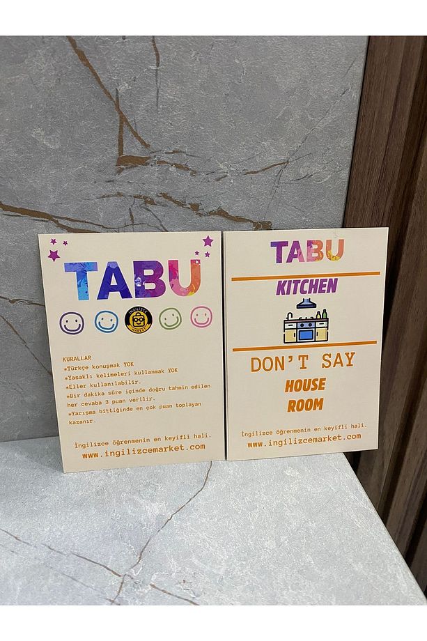 İngilizce Tabu - 4