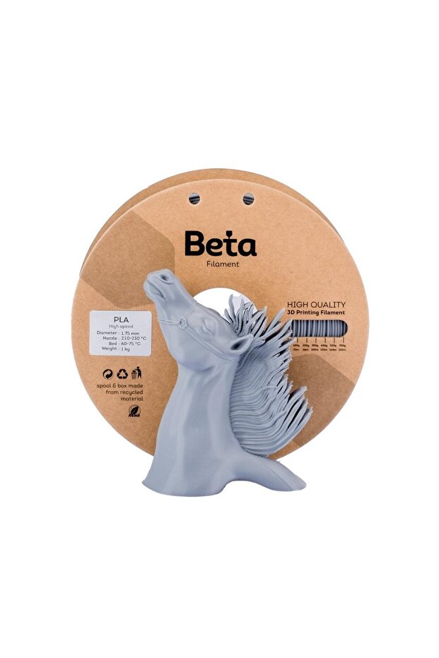 Beta Pla High-speed Filament Grey - 2
