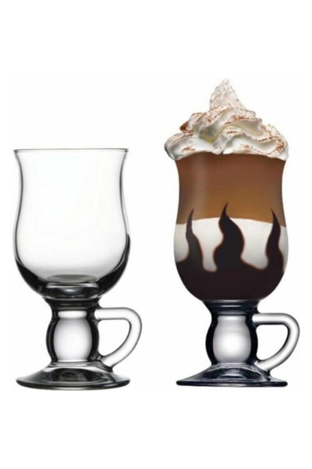 44159 Irısh Coffe Latte Bardağı Kulplu Bardak 2 Adet - 2