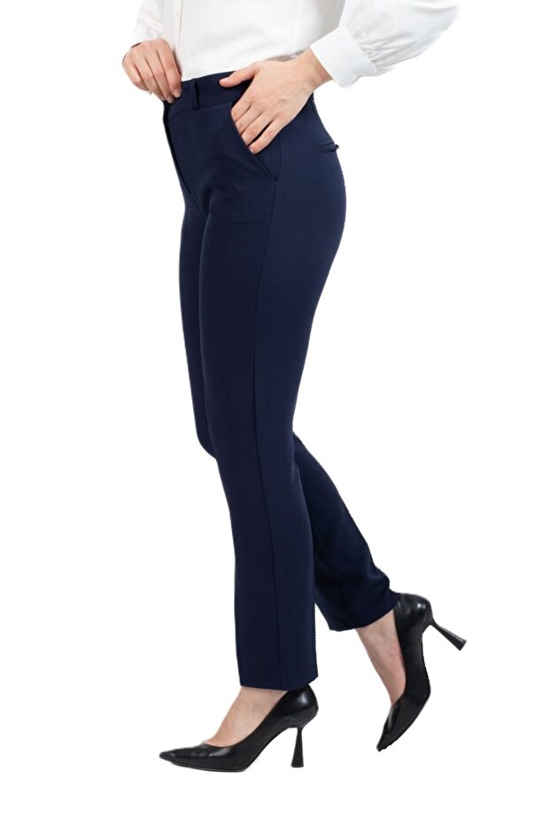 Double Kumaş Pantolon - 1