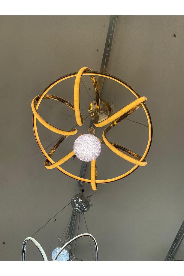 Modern Ledli Kuzey Model Sarkıt Tek Toplu Avize - 1