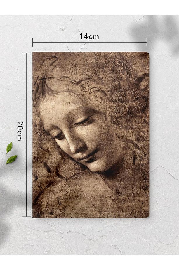 Çizgisiz Defter, Modern Sanat Temalı Notebook 4 Adet, Not Defteri, 64 Sayfa 14*21cm - 2