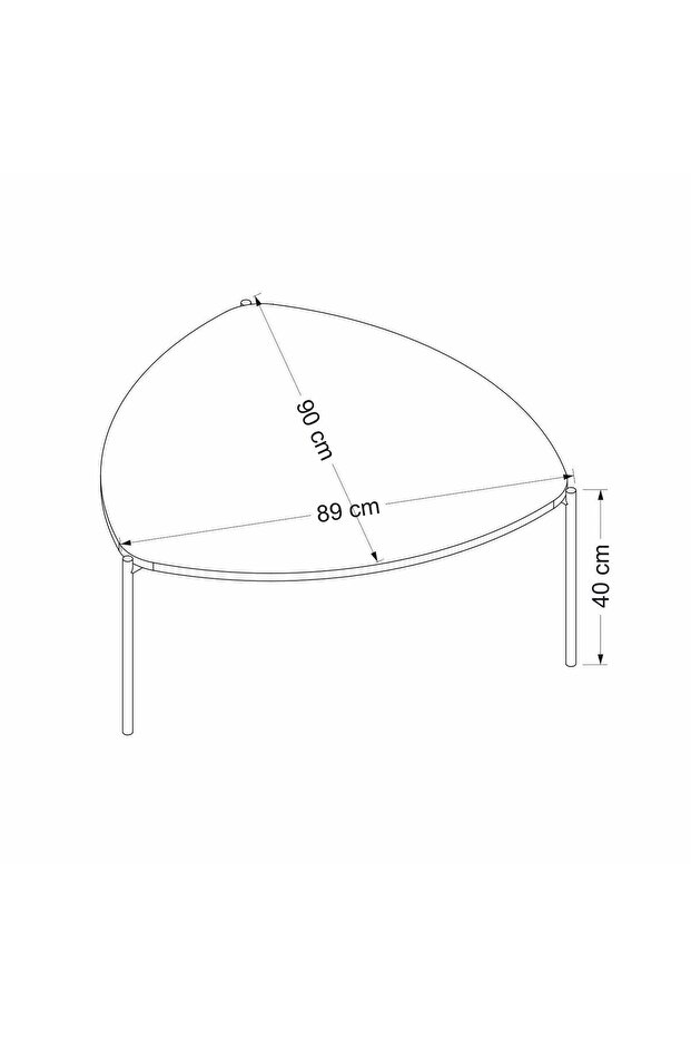 Lenny Orta Sehpa - Antrasit - 7