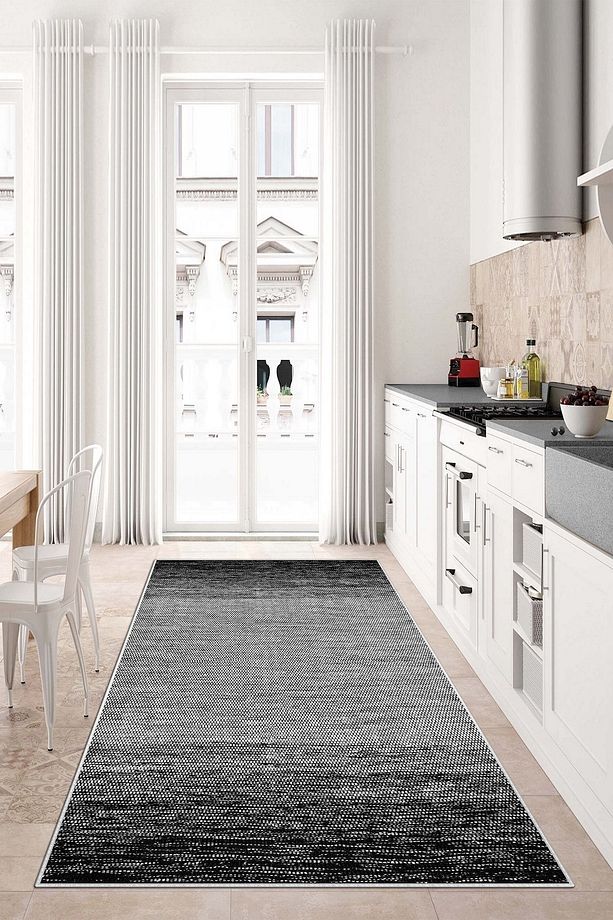 Dijital Baskı Yıkanabilir Kaymaz Taban Mutfak Halısı Salon Halısı Ve Yolluk - 1