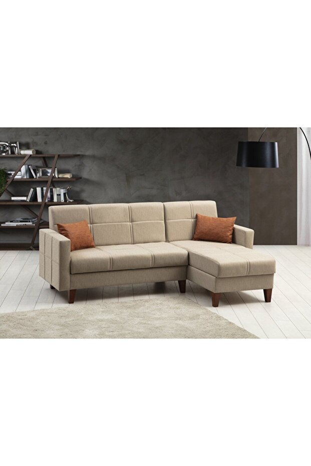 Polya Köşe Koltuk - Bej 92 - 2