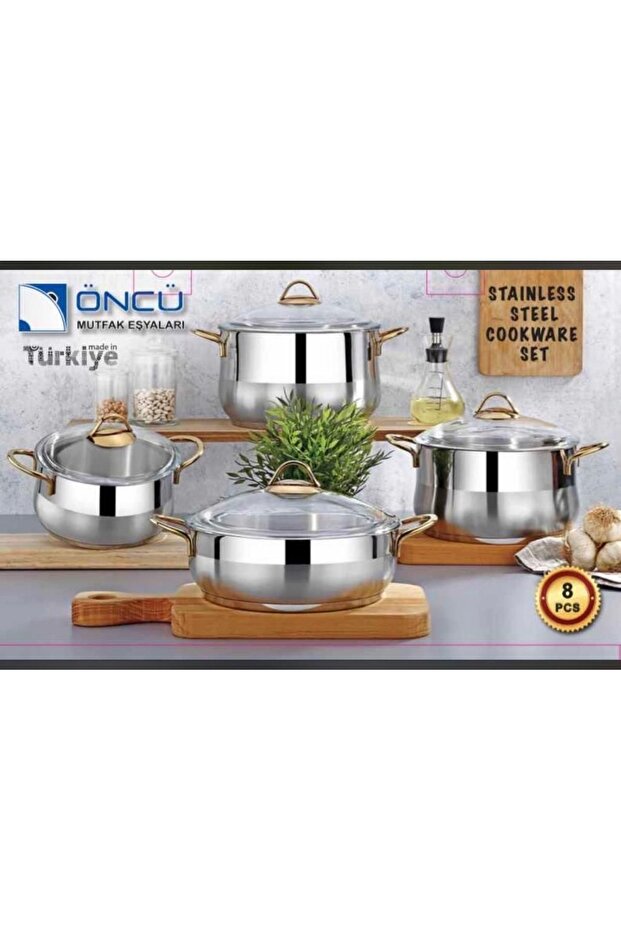 Çelik tencere seti - 1