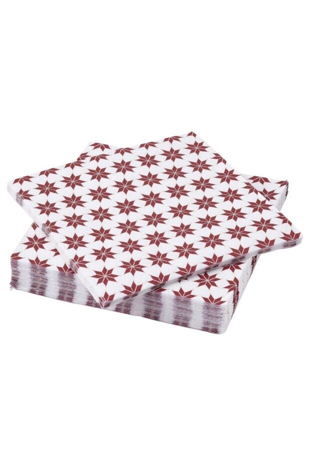 Yılbaşı Kağıt Peçete 33x33 30 Adet - 1
