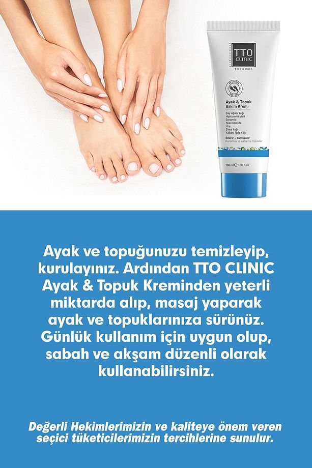 CLINIC Ayak & Topuk Bakım Kremi 100 ML - 4
