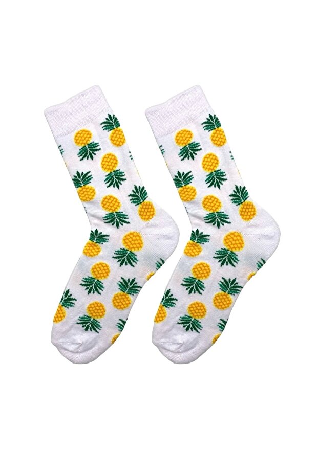 Pineapple Patterned Socks - 1