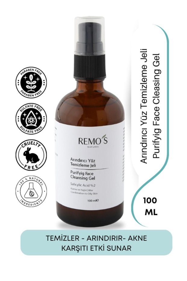 Purifying Facial Cleansing Gel with Salicylic Acid (2% Bha)