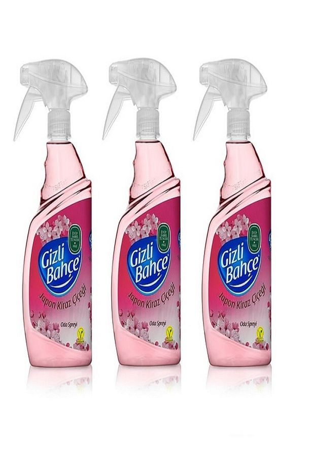 Gizli Bahçe Oda Kokusu Japon Kiraz Çiçeği 500 ml X 3 Adet - 1