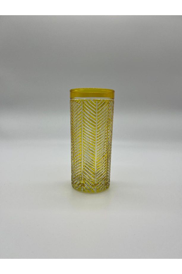 Palmiye Desen Meşrubat Bardak - 1