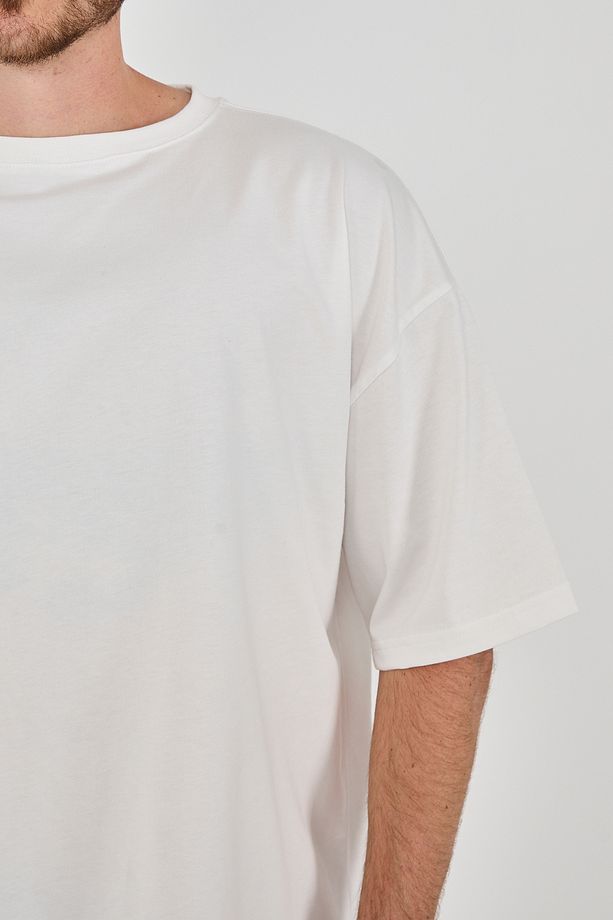 Ghetto Basic Siyah Oversize T-shirt - 3