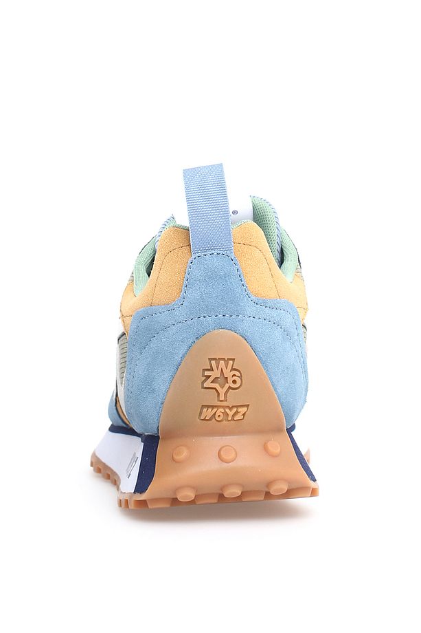Mavi - Çok Renkli Erkek Süet + Tekstil Sneaker LOOP-UNI. - 5
