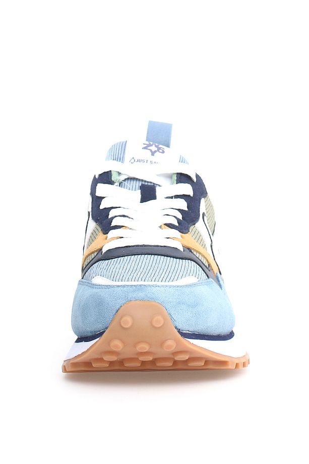 Mavi - Çok Renkli Erkek Süet + Tekstil Sneaker LOOP-UNI. - 4