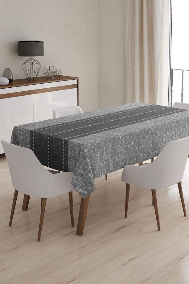 Masa Örtüsü, Dijital Baskılı Tek Masa Örtüsü, Desenli Leke Tutmaz Tek Masa Örtüsü 120x150 - 1