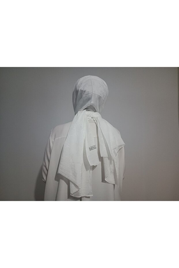 Monogram Patterned Shawl - 2