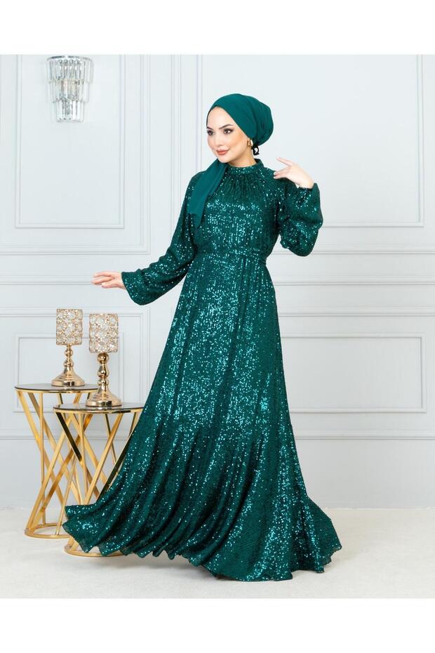 PAYET ABİYE ELBİSE - 2