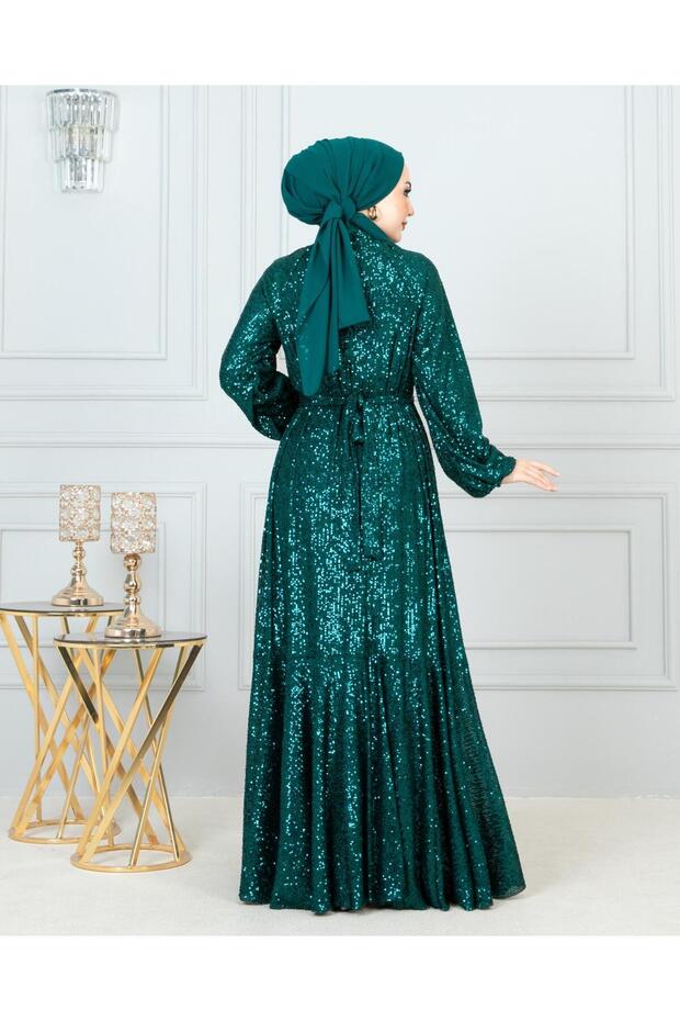 PAYET ABİYE ELBİSE - 5