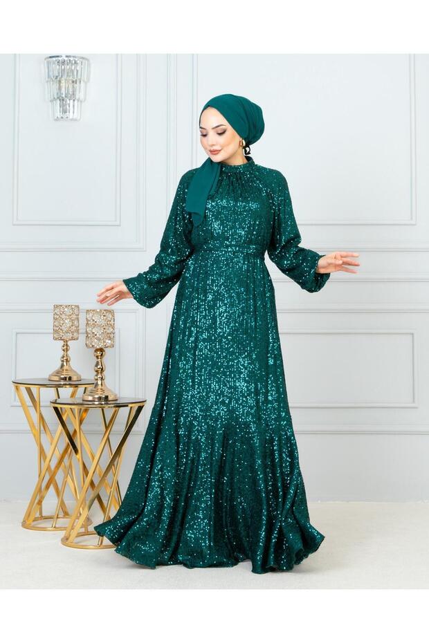 PAYET ABİYE ELBİSE - 1