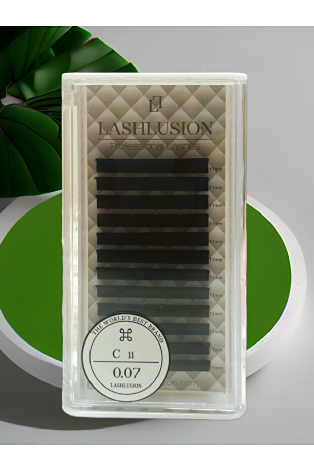 0,07 C Kıvrım 11 MM Çek Tak Kolay Uygulanabilen Doğal Ipek Kirpik - 1