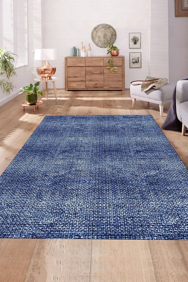 Dijital Baskılı Kaymaz Taban Yıkanabilir Modern Desen Salon Halısı Mutfak Halısı Yolluk Kt-sd-876 - 1