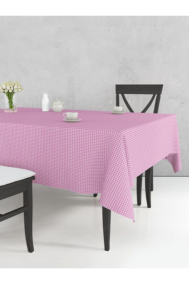 Pöti Kareli Masa Örtüsü Pembe 170x170cm - 2