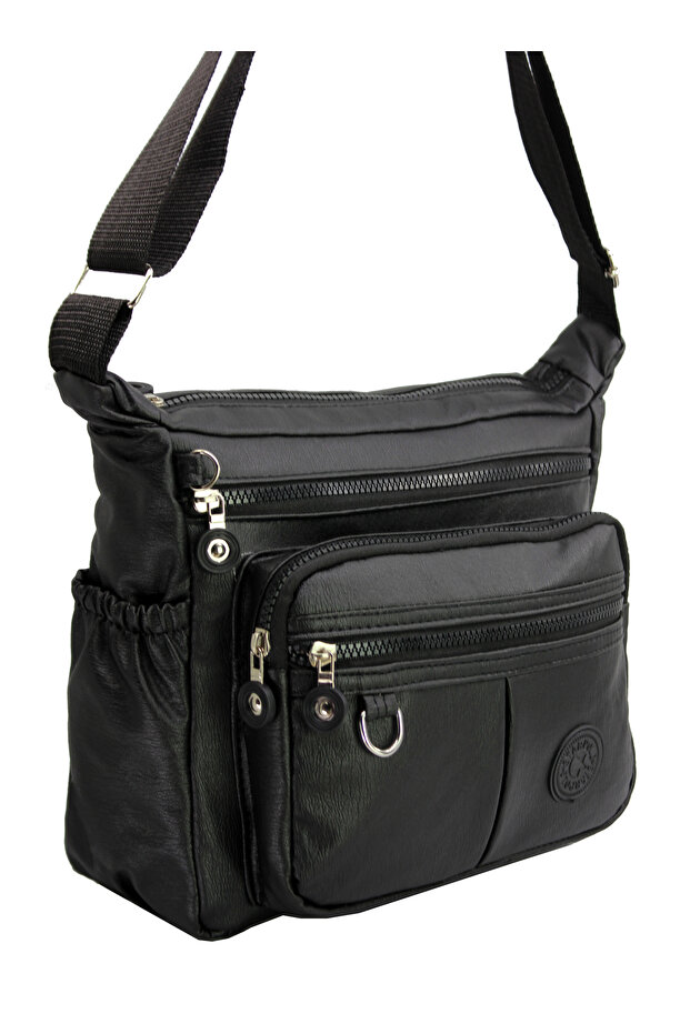 Deri Postacı Çantası - 2