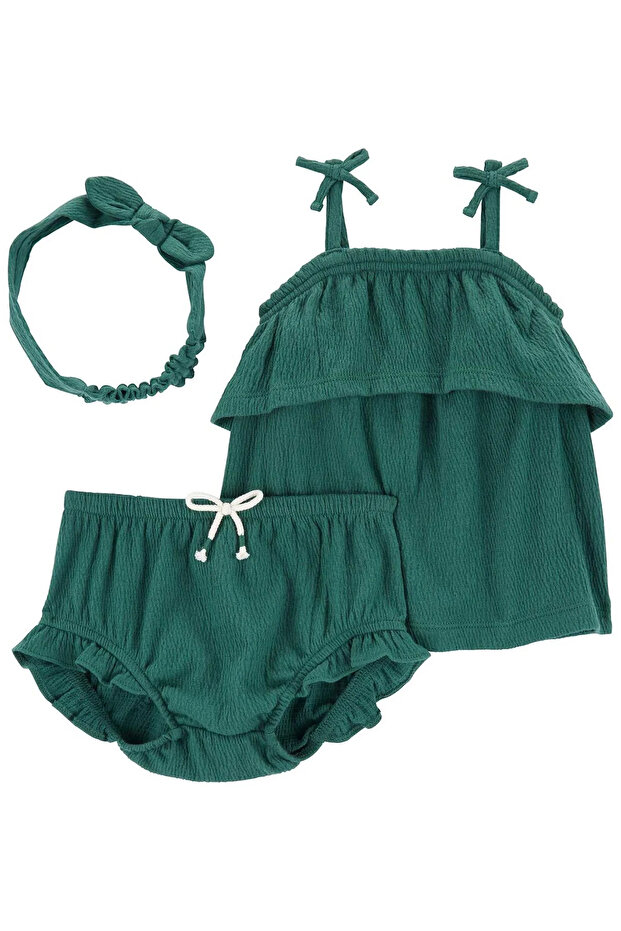 Kız Bebek Alt Üst Set - 1